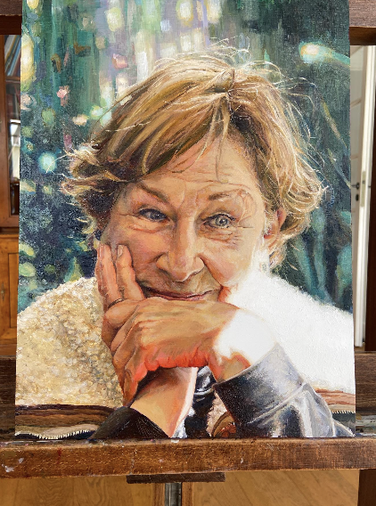 Retrato La alegría intacta